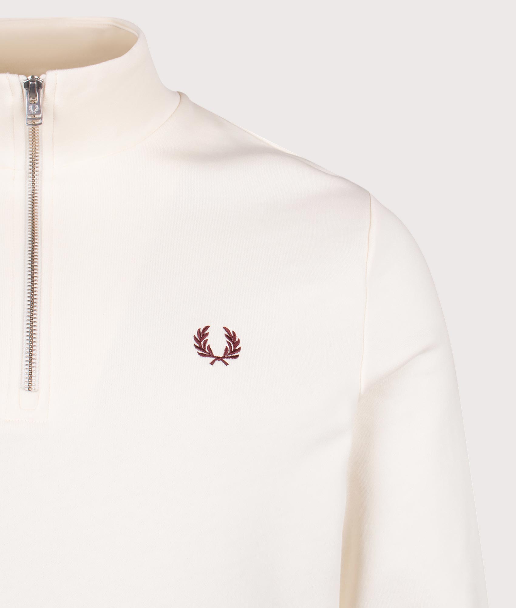 Quarter Zip Sweatshirt. Shot by EQVVS. Detail shot.