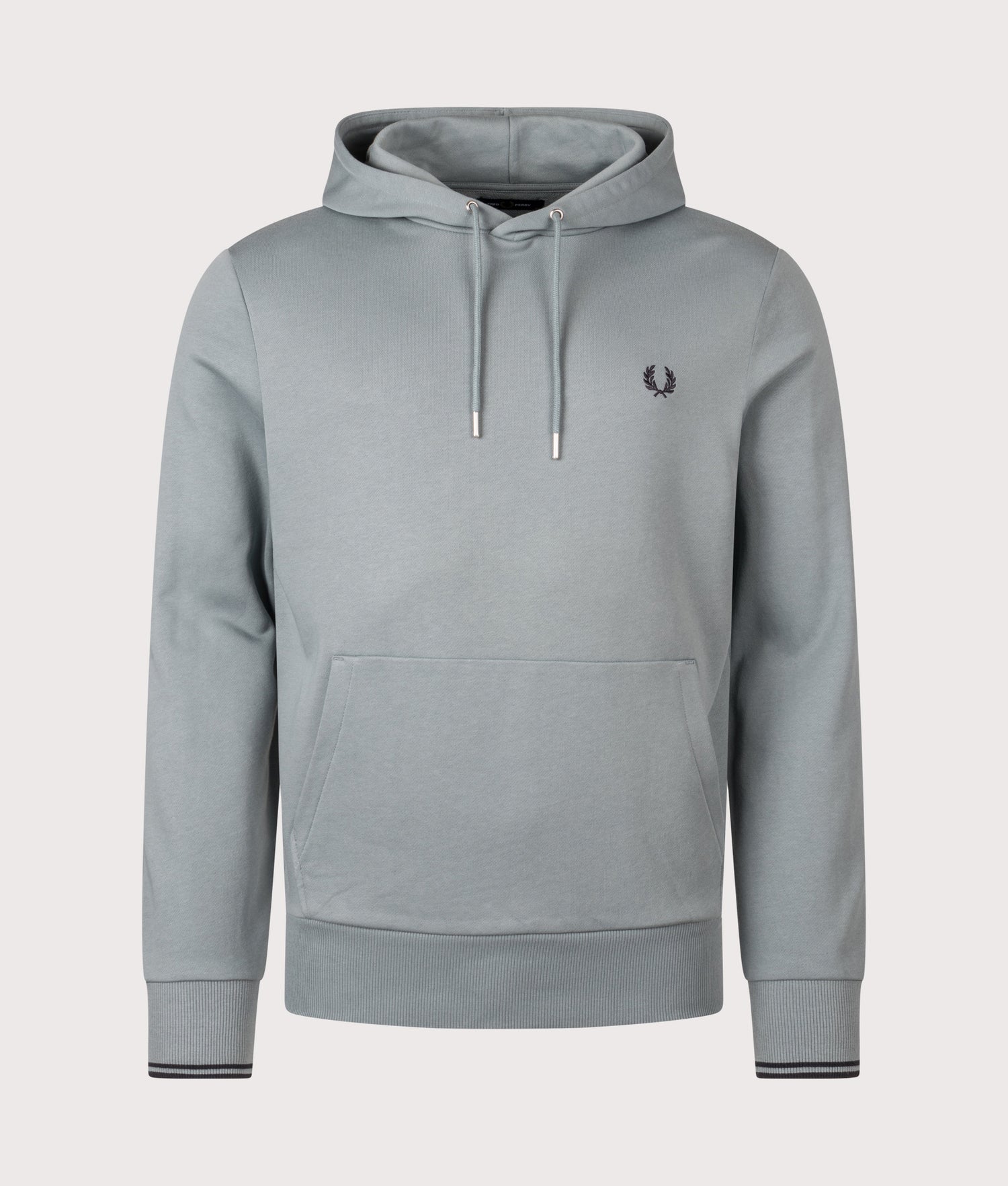 Tipped Hoodie in Stockport Blue/Navy | Fred Perry | EQVVS