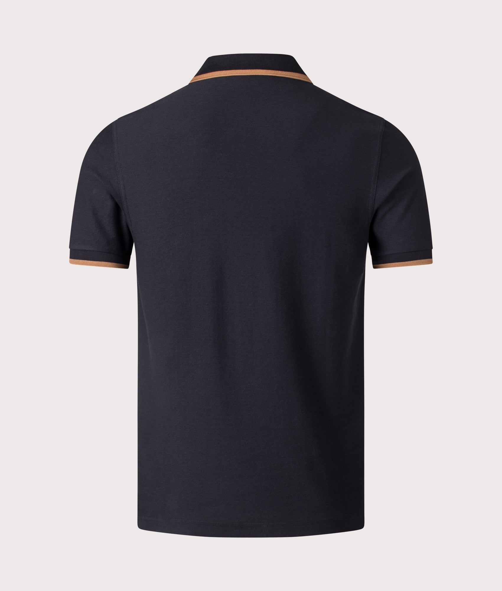 Crepe Piqué Polo Shirt in Black | Fred Perry | EQVVS