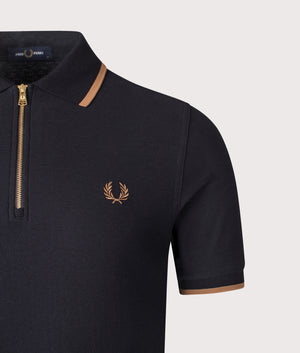 Crepe Pique Polo Shirt. Shot by EQVVS. Detail shot.