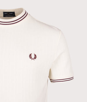 Ribbed Jersey T-Shirt. Shot by EQVVS. Detail shot.
