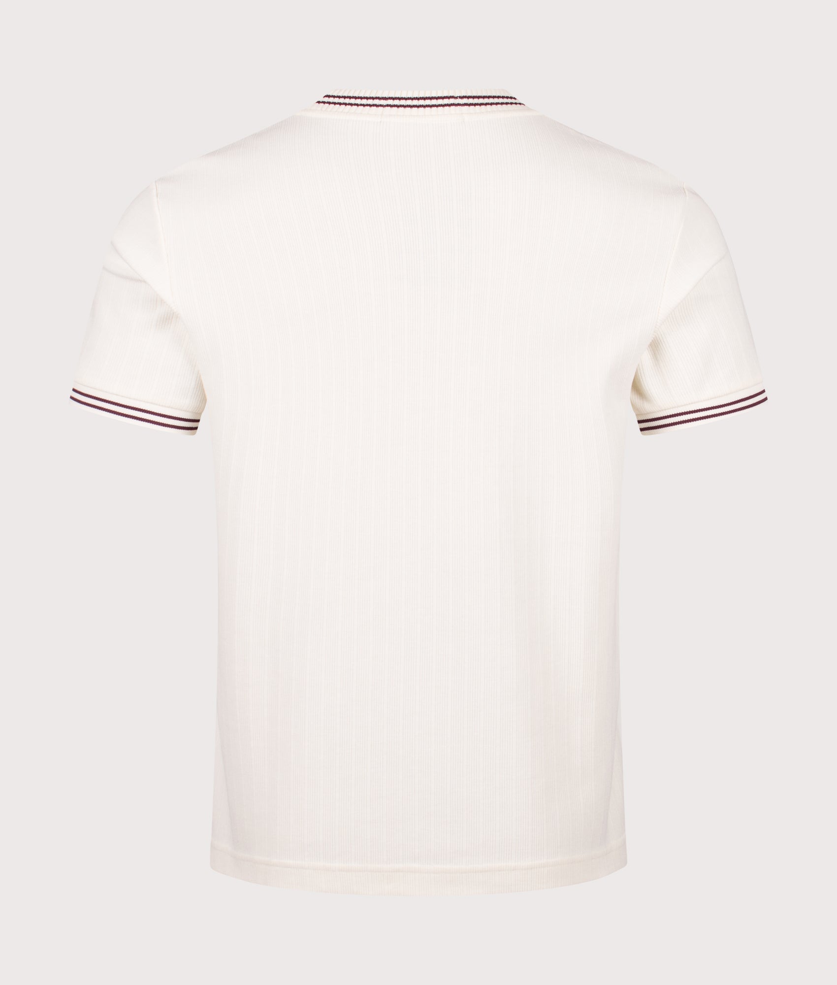 Ribbed Jersey T-Shirt. Shot by EQVVS. Back shot.