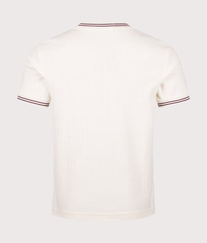 Ribbed Jersey T-Shirt. Shot by EQVVS. Back shot.