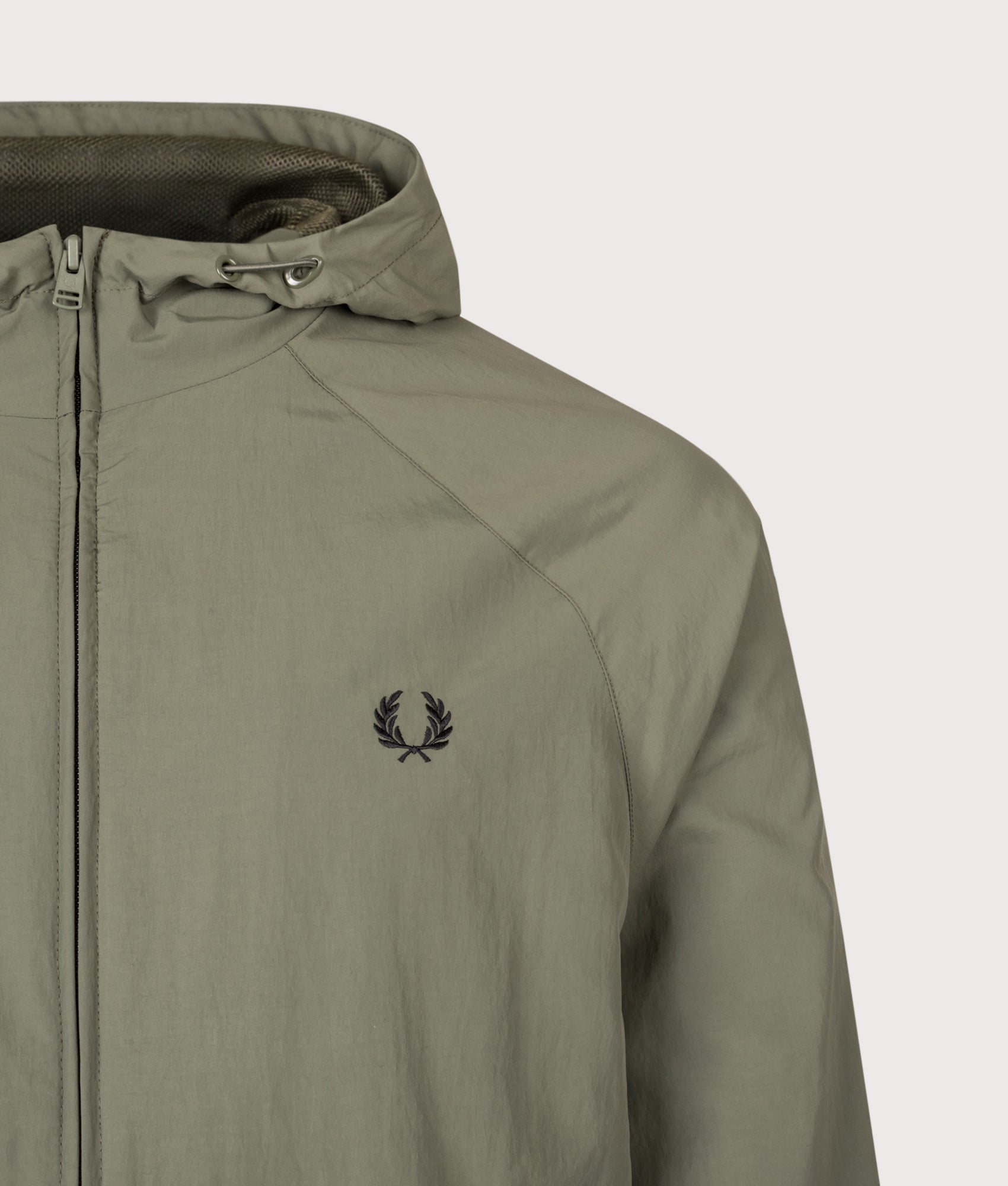 Hooded Shell Jacket. Shot by EQVVS. Detail shot.