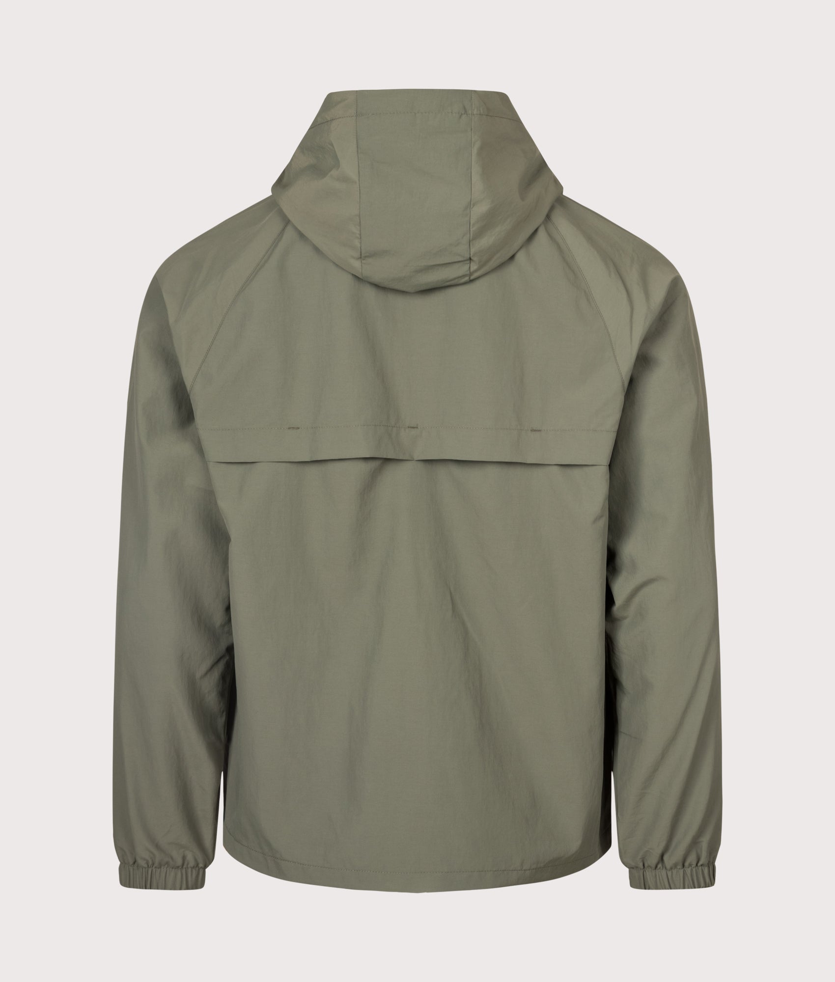 Hooded Shell Jacket. Shot by EQVVS. Back shot.