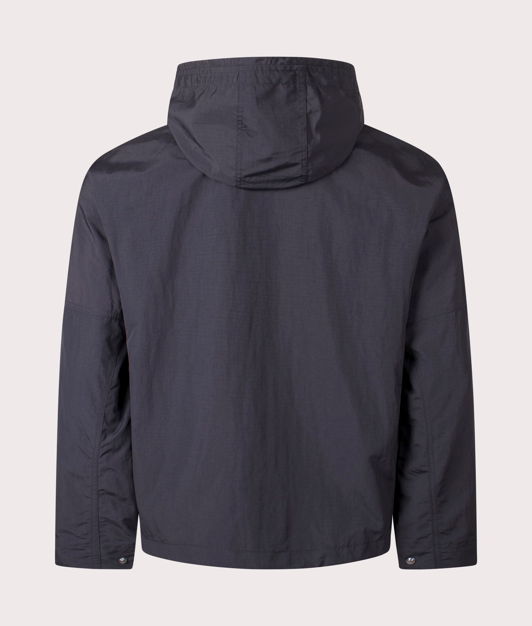 Cropped Ripstop Parka in Black | Fred Perry | EQVVS