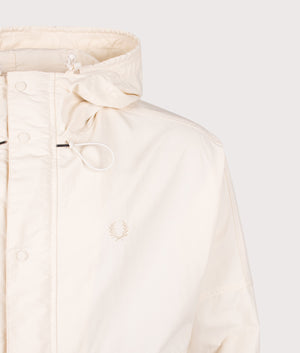 Cropped Ripstop Parka. Shot by EQVVS. Detail shot.