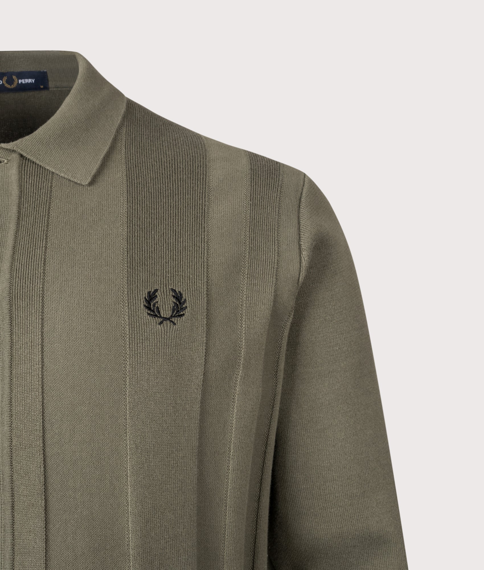 Button Through Knitted Shirt. Shot by EQVVS. Detail shot