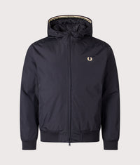 Hooded Brentham Jacket: 102 Black 