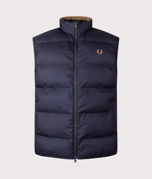 Insulated Gilet in Navy | Fred Perry | EQVVS