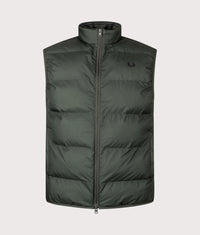 Insulated Gilet: X89 Court Green 