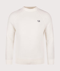 Lambswool Raglan Jumper: 560 Ecru 