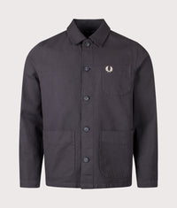 Canvas Overshirt: 297 Anchor Grey 