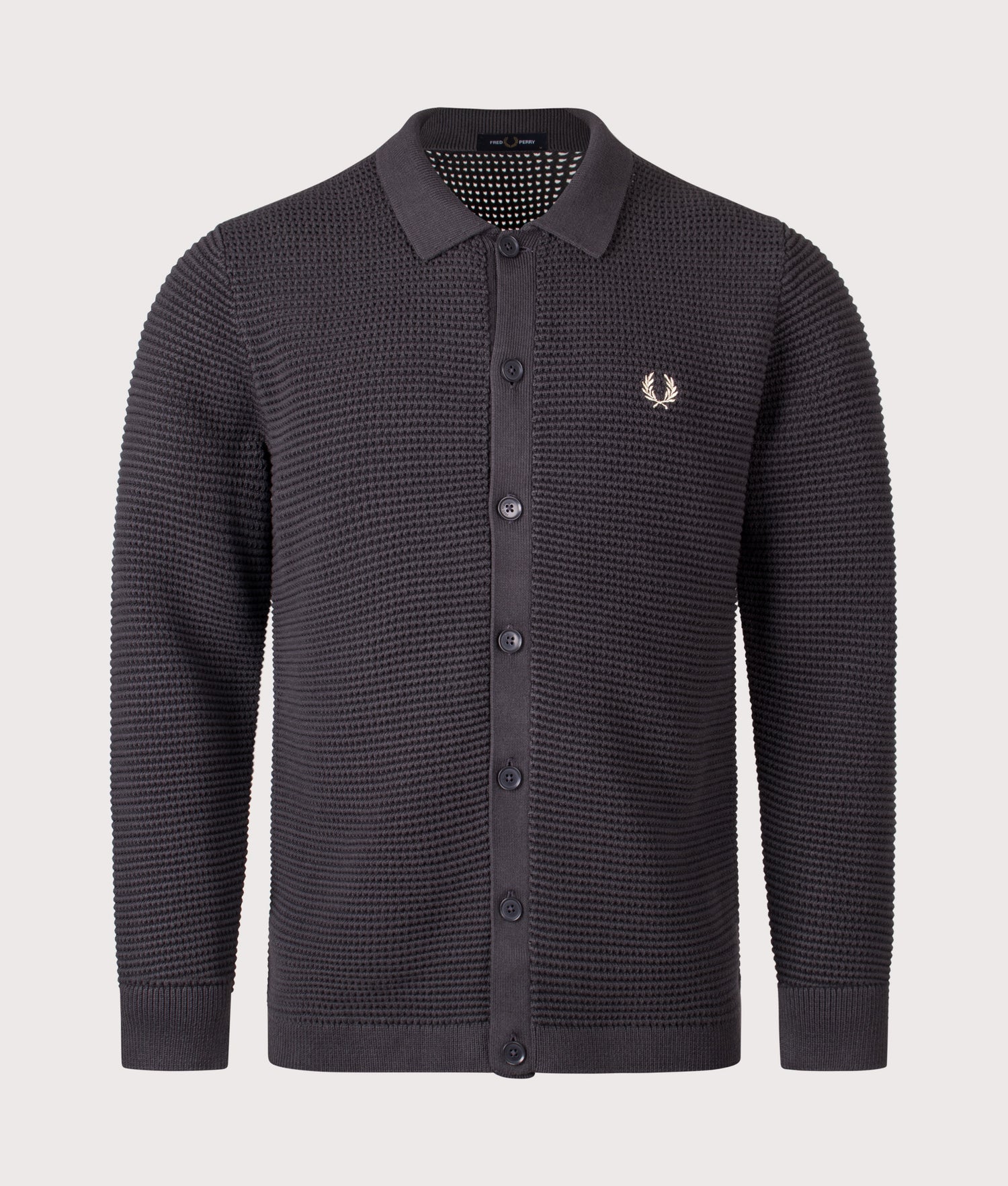 【専用】FRED PERRY / Tipped Collar Cardigan FRED PERRY FLECK KNIT TENNIS CARDIGAN – FORESTA LA
