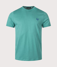 Ringer T-Shirt: U45 Deep Mint 