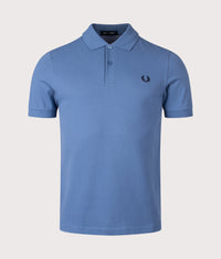 The Fred Perry Polo Shirt: 14B Ace Blue/Tennis Blue 