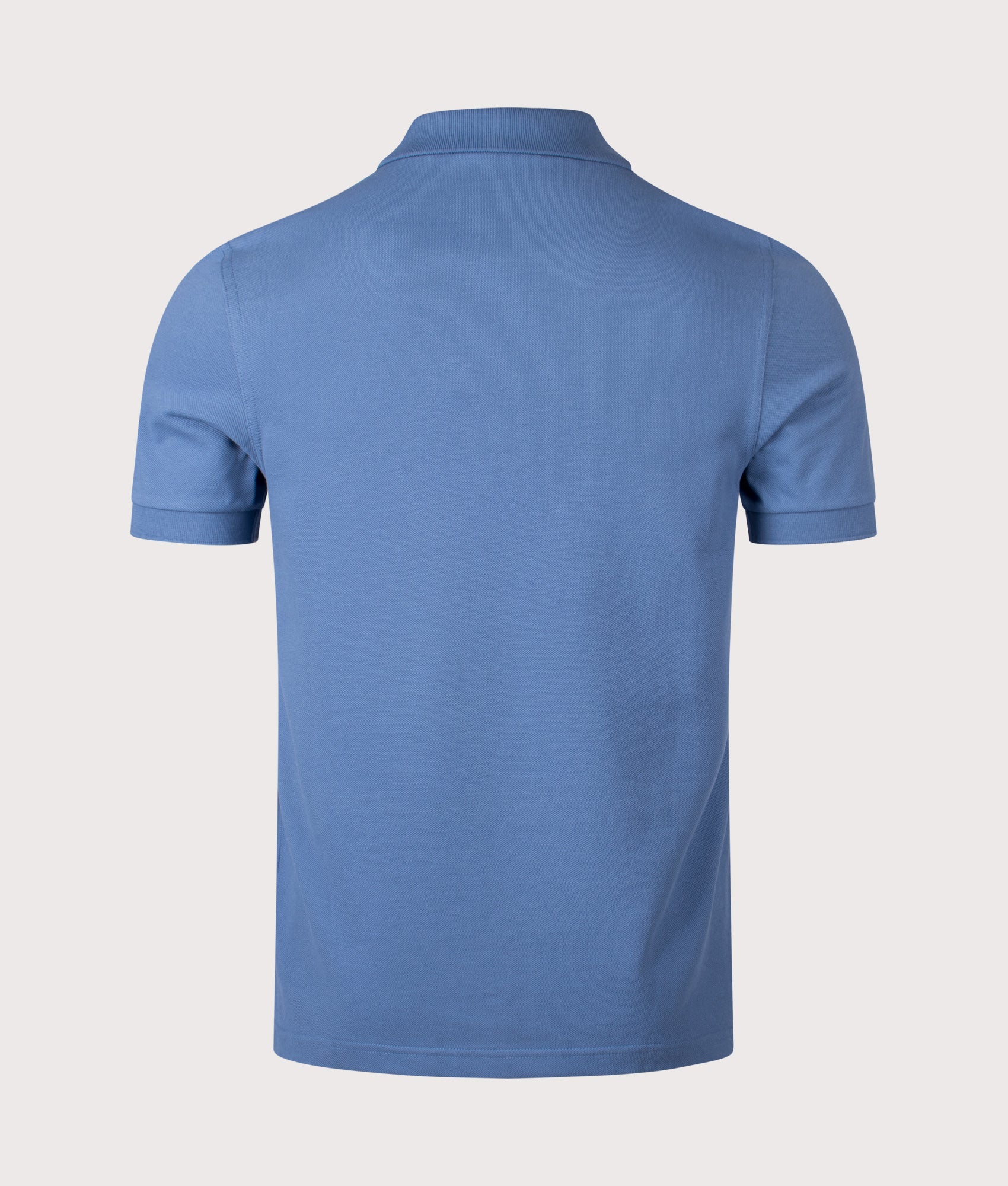 Fred Perry The Fred Perry Polo Shirt in Ace Blue and Tennis Blue at EQVVS Menswear. Back shot.