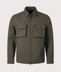 Ripstop Pocket Overshirt: 408 Hunting Green 