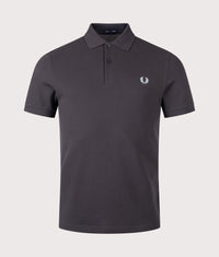 The Fred Perry Polo Shirt: 11C Anchor Grey/Light Ice 