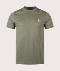 Ringer T-Shirt: W19 Laurel Wreath Green 