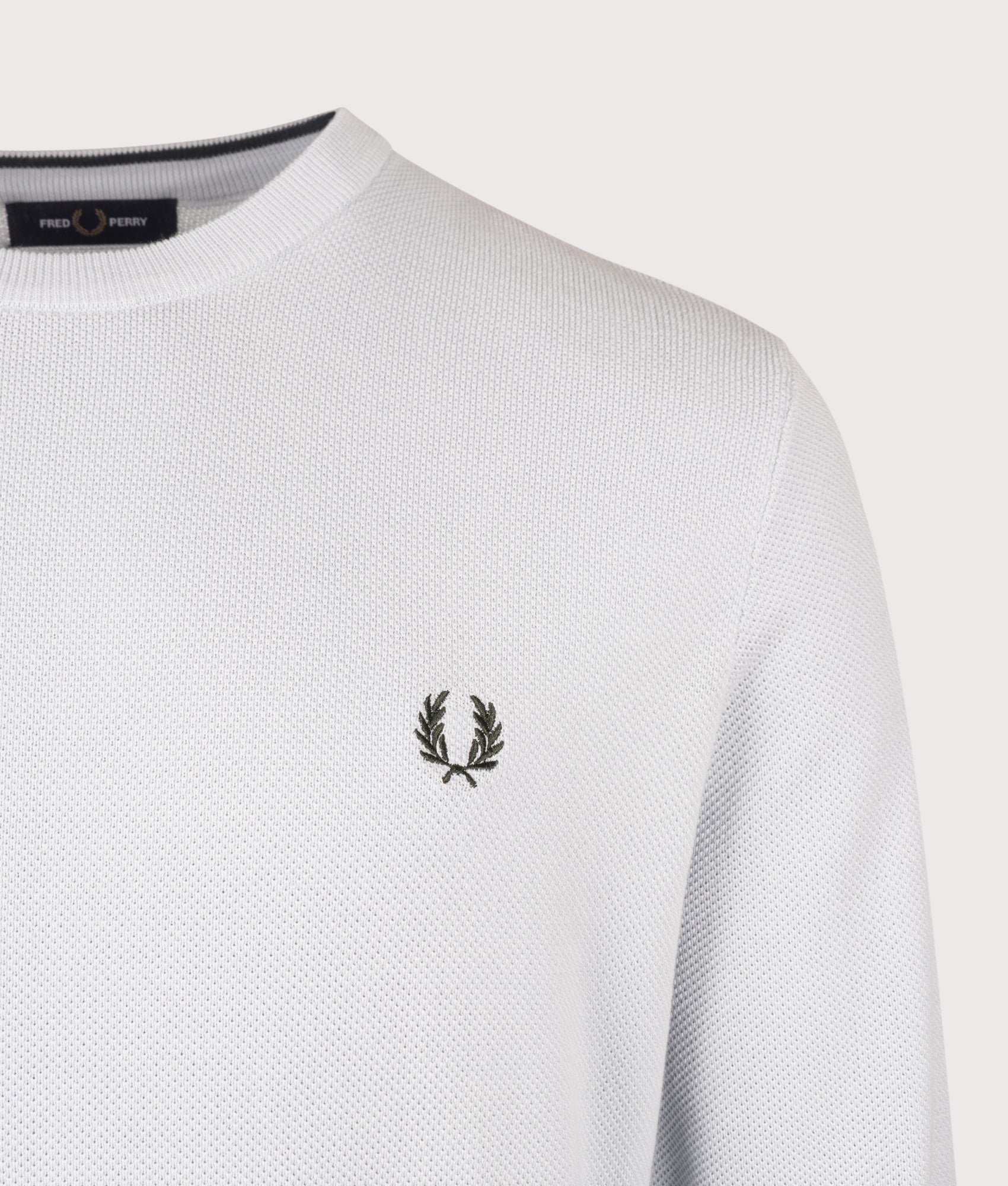 Regular Fit Piqué Stitch Jumper