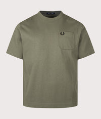 Relaxed Fit T-Shirt: X21 Laurel Wreath Green 