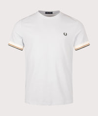 Regular Fit Twin Tipped Cuff T-Shirt: 28A Dusky Blue 