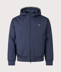 Regular Fit Hooded Brentham Jacket: 738 Dark Airforce 