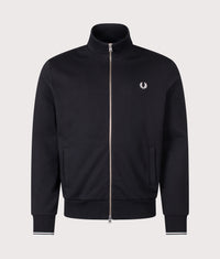 Regular Fit Track Top: 102 Black 