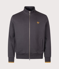 Regular Fit Track Top: 61C Anchor Grey 