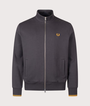 Regular Fit Track Top in Anchor Grey | Fred Perry | EQVVS