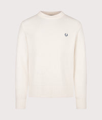 Regular Fit Fisherman Jumper: 560 Ecru 