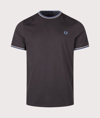 Regular Fit Twin Tipped T-Shirt: 78D Anchor Grey/Ace Blue/Slate 