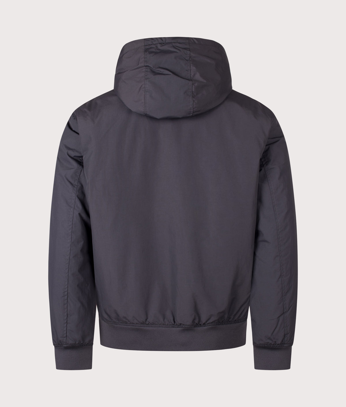 Fred Perry Regular Fit Hooded Brentham Jacket in Anchor Grey at EQVVS Menswear.