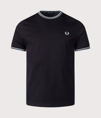 Twin Tipped T-Shirt: Q46 Black/Silverblue 