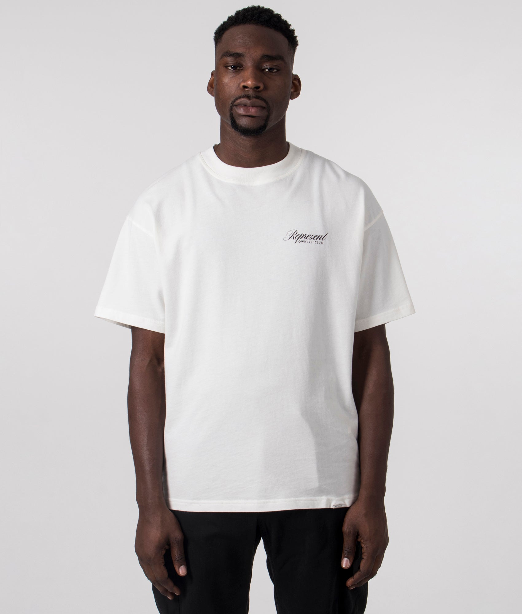Oversized Represent Owners Club Script T-Shirt