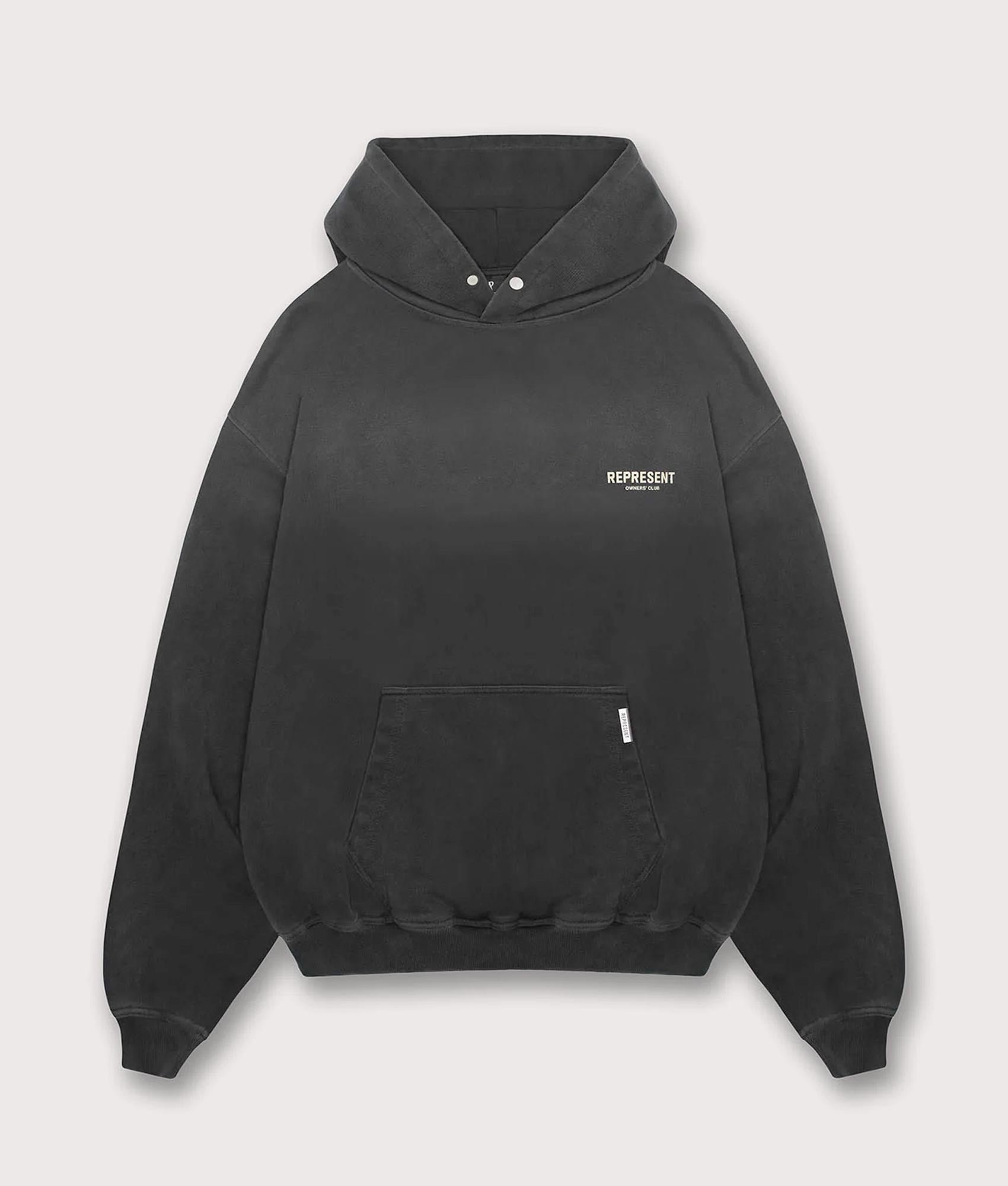Represent Owners Club Hoodie. Shot by EQVVS. Front Shot.