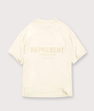 Represent Owners Club T-Shirt. Shot by EQVVS. Back Print Shot.