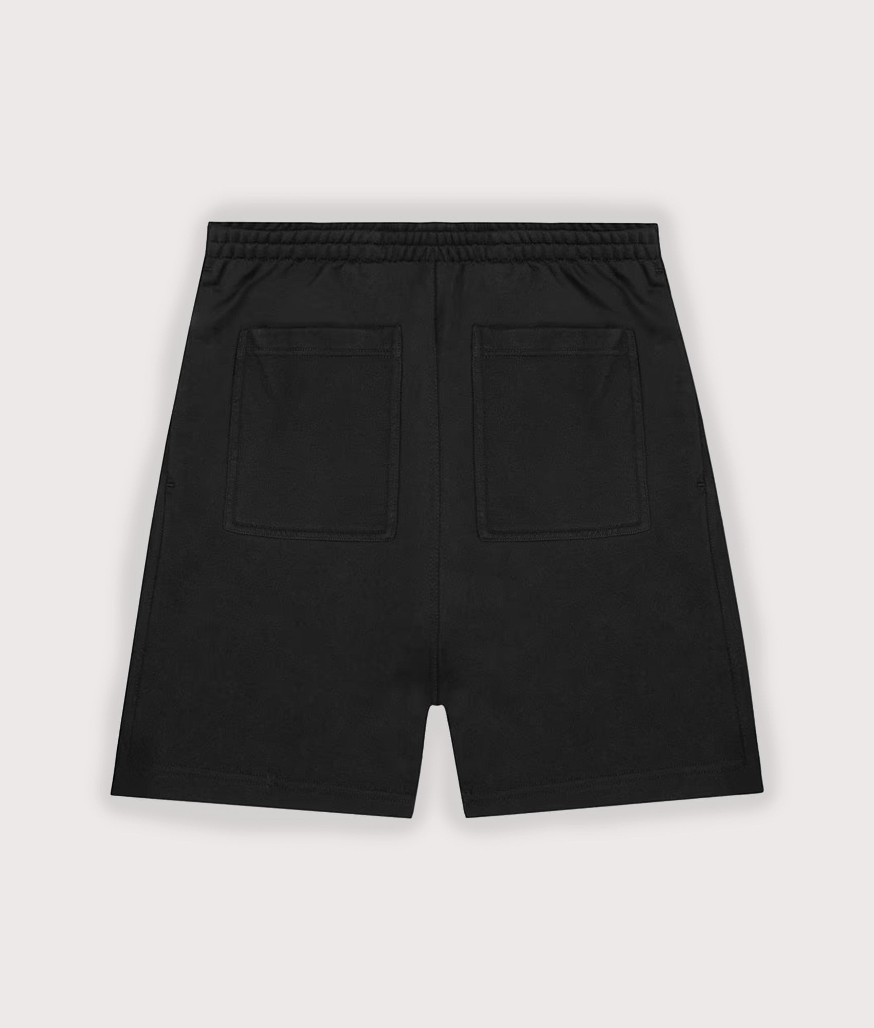 REPRESENT Owners' Club Shorts in Black at EQVVS Menswear. Back shot. 