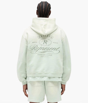 Grand Vintage Hoodie. Shot by EQVVS. Back model shot.