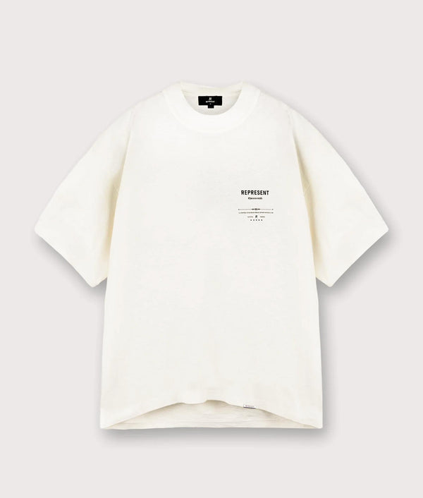 Revere Manor T-Shirt in Aged White | Represent | EQVVS
