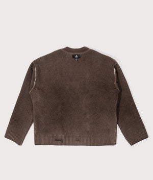 Reversible Fade Out Sweatshirt by Represent by Nero. Shot by EQVVS. Back internal flat shot.