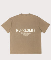 Represent Owners Club T-Shirt: 16 Almond 