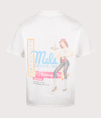 Mel's Diner T-Shirt: 72 Flat White 