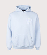 Western Initial Hoodie: 08 Mountain Bluebird 