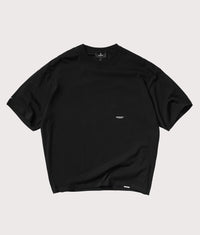 Oversized Micro Owners Club T-Shirt: Jet Black 