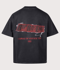Oversized Fit Ransom T-Shirt: 06 Vintage Black 
