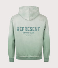 Oversized Fit Represent Owners Club Hoodie: 36 Washed Aloe 