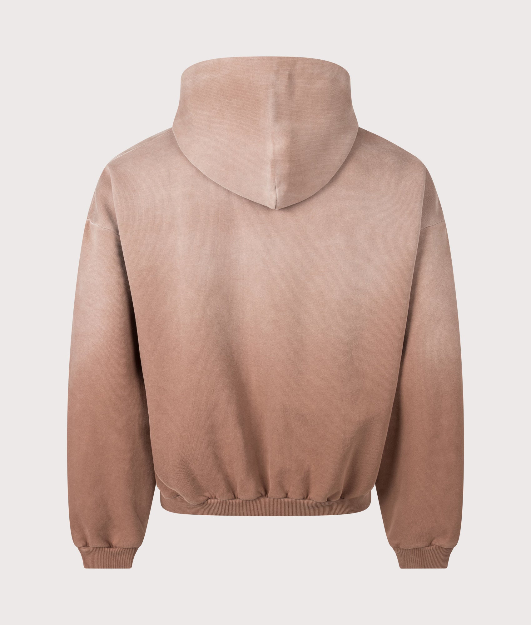 REPRESENT Oversized 2.0 Fit Owners Club Hoodie in Sienna at EQVVS Menswear. Back shot.