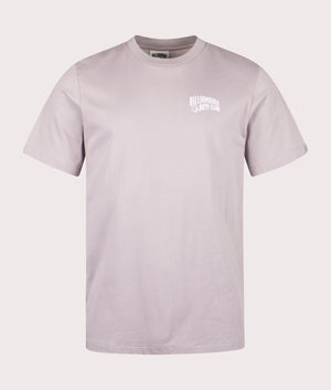Small Arch Logo T-Shirt in Flat Grey . 100% Cotton | Billionaire Boys Club | Shot at EQVVS | Front shot